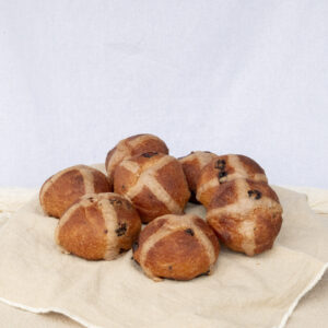 Sourdough Hot Cross Buns